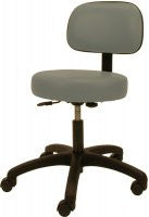 Winco 4350 -Gas Lift Stool with Back - MEDPROSHOP
