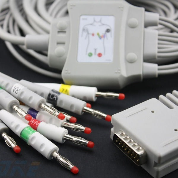Burdick EKG Compatible Patient Cable 012-0844-00 NEW - MEDPROSHOP