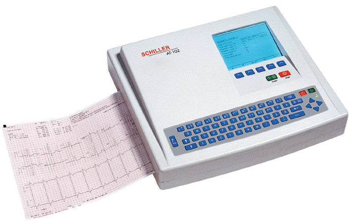 Schiller AT-102 Interpretive EKG Machine - MEDPROSHOP