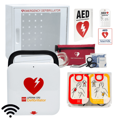 LIFEPAK CR2 AED Complete Business Package
