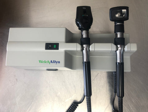 Welch Allyn 767 Otoscope/Opthalmoscope Diagnostic Set- No heads - MEDPROSHOP 