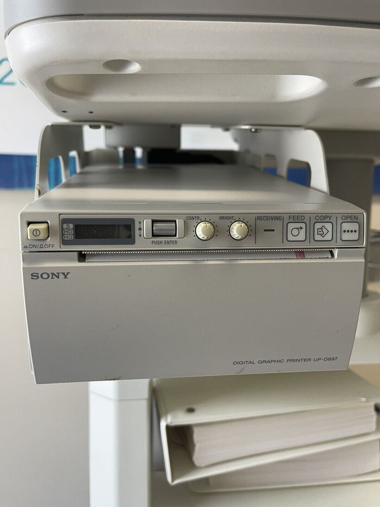 2007 GE LOGIQ P5 Ultrasound System with 4D3C-L , E8C Transducer & Printer