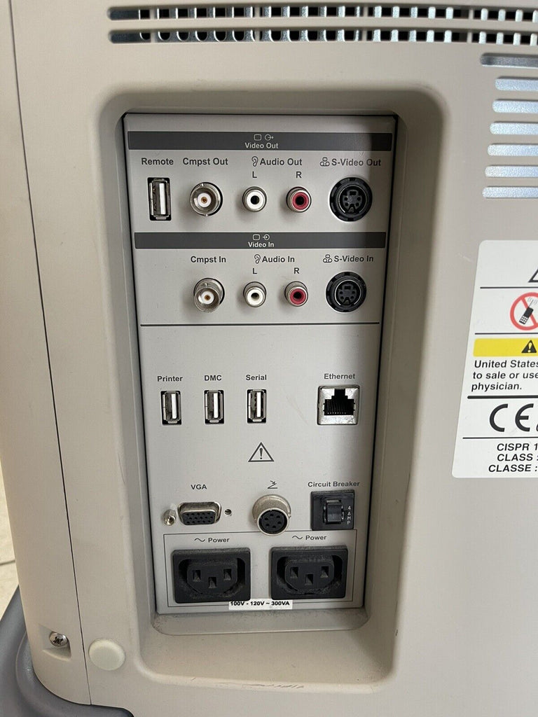 2007 GE LOGIQ P5 Ultrasound System with 4D3C-L , E8C Transducer & Printer
