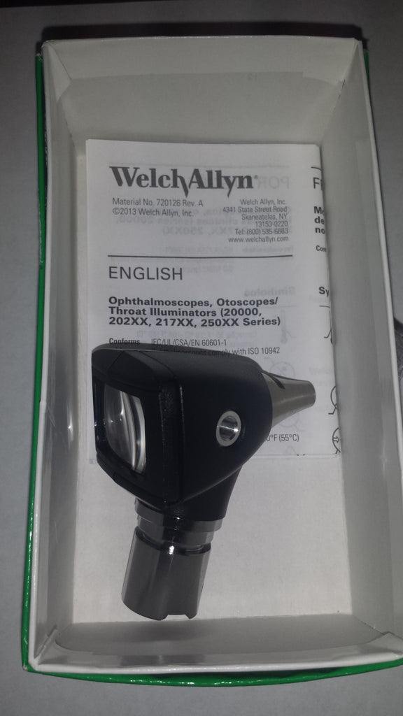WELCH ALLYN OTOSCOPE 25020 25020A MedProShop welch-allyn-otoscope-25020-25020a-medproshop