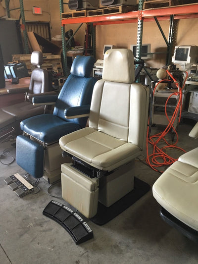 Midmark Ritter 75L Power Procedure Chair Four Function With Foot Control - MEDPROSHOP 
