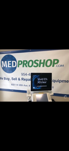 GE Vivid E9 XD Clear Ultrasound (3 Transducers) - MEDPROSHOP 