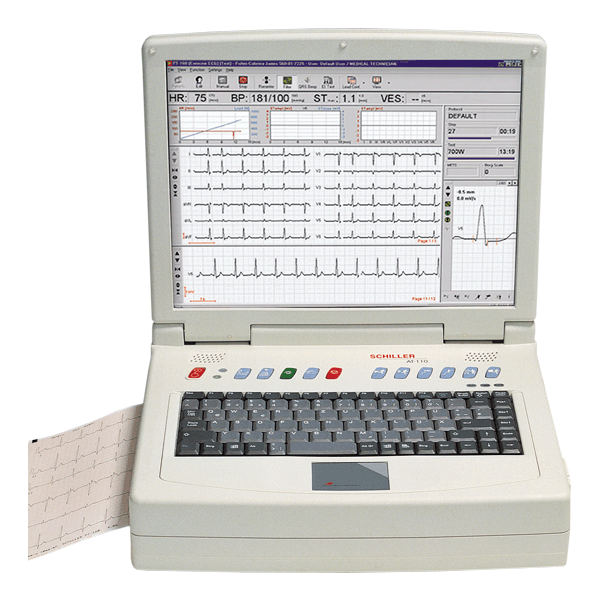 Schiller AT-110 Interpretive EKG Machine - MEDPROSHOP 
