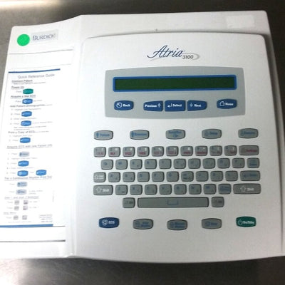BURDICK ATRIA 3100 Interpretive EKG Machine - MEDPROSHOP 