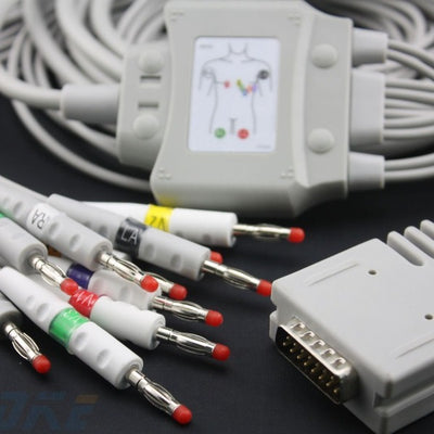 Burdick EKG Compatible Patient Cable 012-0844-00 NEW - MEDPROSHOP 
