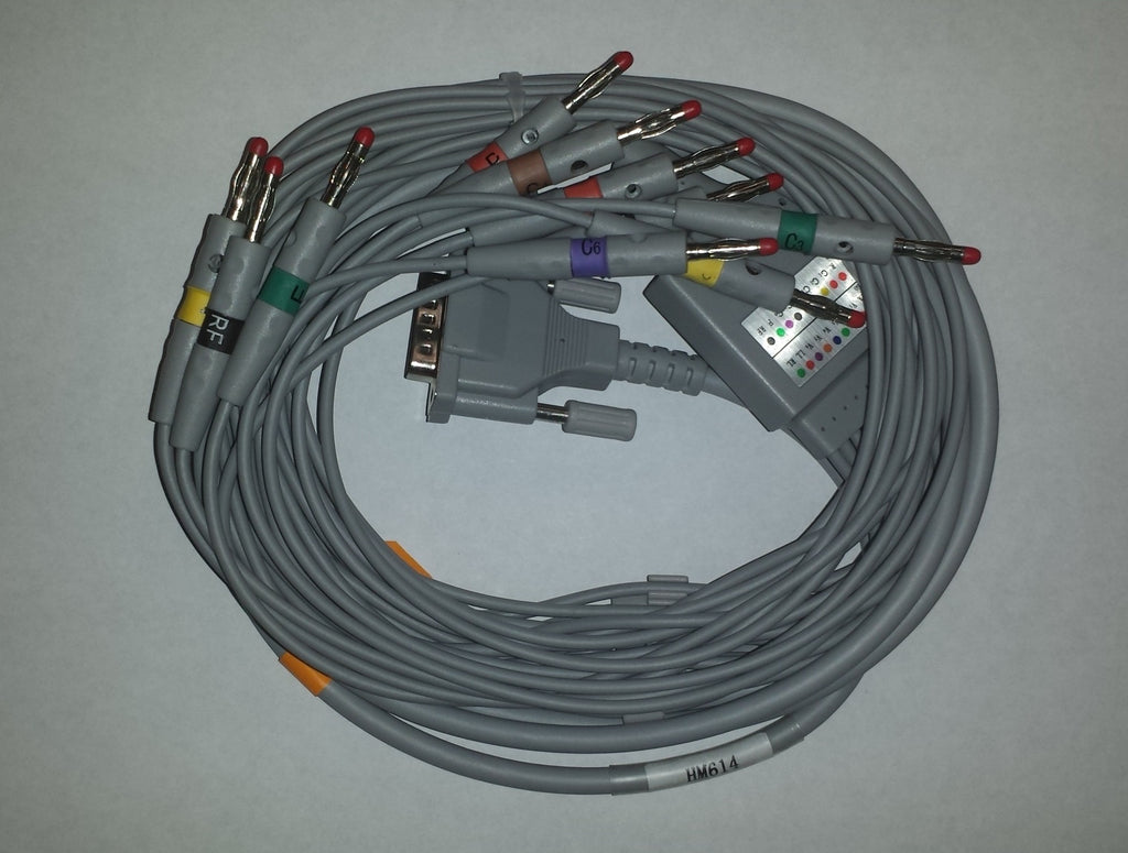 Schiller Compatible Patient EKG Cables - MEDPROSHOP 