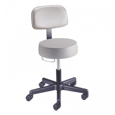 BREWER Value Plus Series Stool with Back Rest. Model: 22500B - MEDPROSHOP 