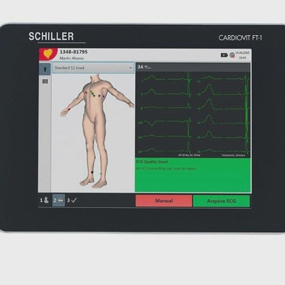 Schiller Cardiovit FT-1 EKG ECG Interpretative Machine - MEDPROSHOP 